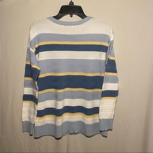 Vintage Vertical Striped Sweater
